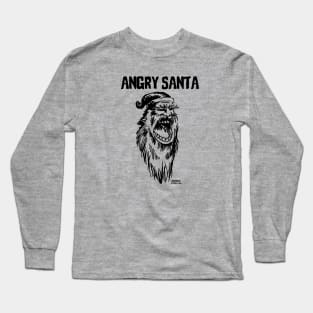 Angry Santa Long Sleeve T-Shirt